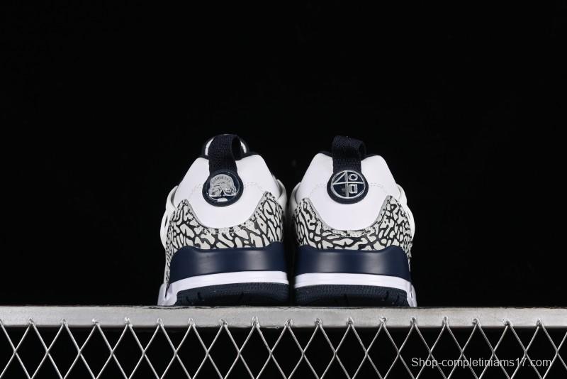 Nike Jordan Spizike Low AJ Hybrid Sneakers with Classic White-Black Colorway - FQ1759-104