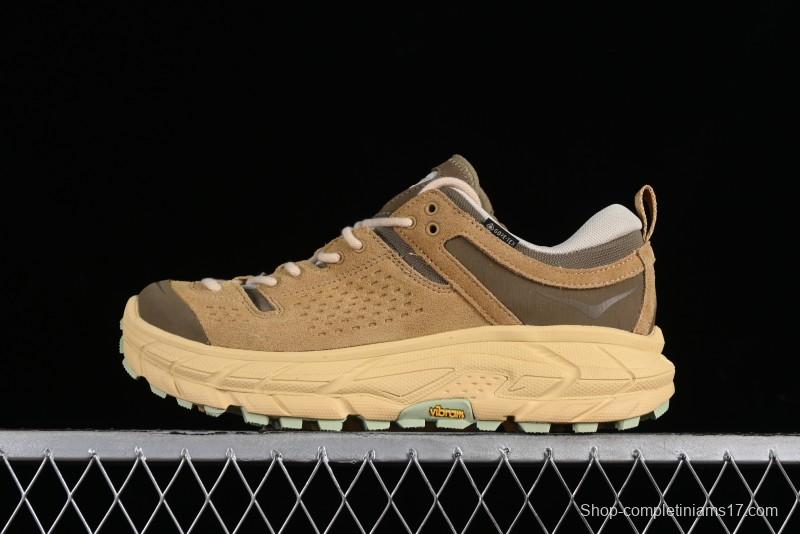 HOKA ONE ONE Tor Ultra Low Round Toe Cushioned Durable Low-Cut Hiking Shoes - 1153137 WSH