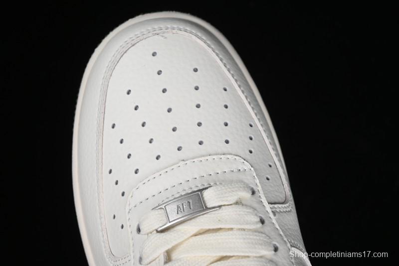 Nike Air Force 1 '07 Low LV Collaboration - Beige Green Double Swoosh Casual Sneakers - XZ6188-003