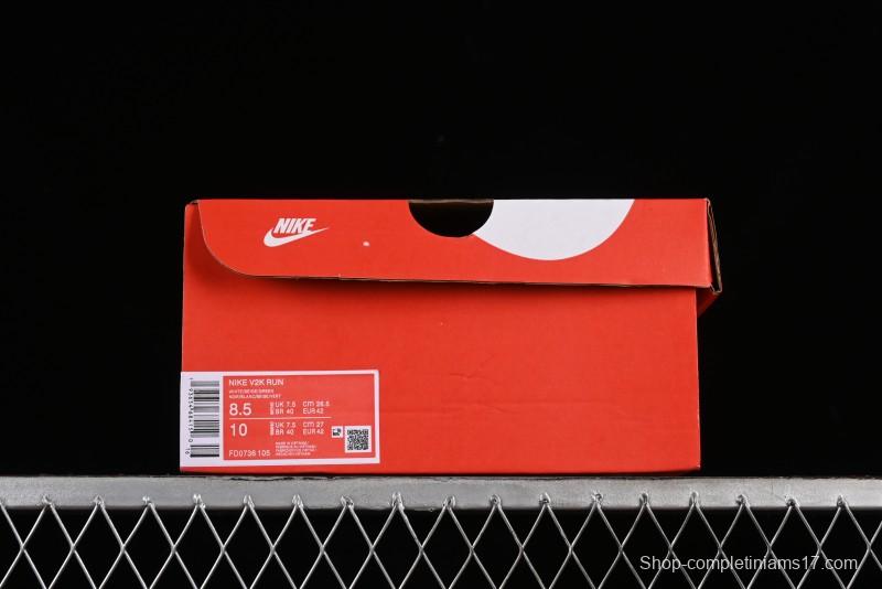 Nike Runtekk Run V2K Cushioned Low-Top Retro Running Shoes with Anti-Slip Design - FD0736-105