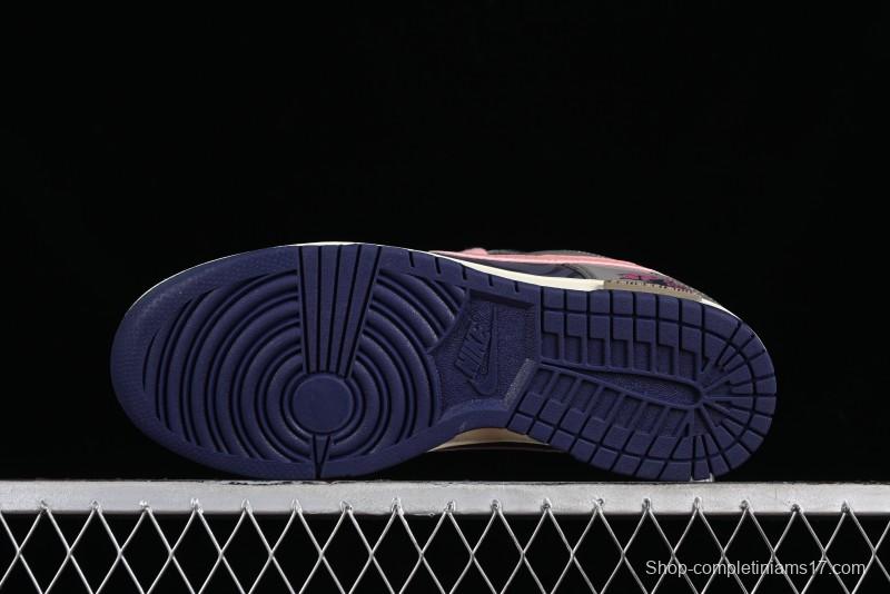 Nike Dunk Low Panda Prank Pioneer Knight Sandy Heart Purple Brown Pink SB Strap Low Top Casual Skate Shoes - FV8106-181