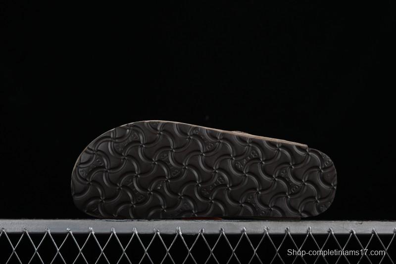 Birkenstock Arizona Soft Footbed Sandals with Suede Leather and Lambswool Lining - G.D4