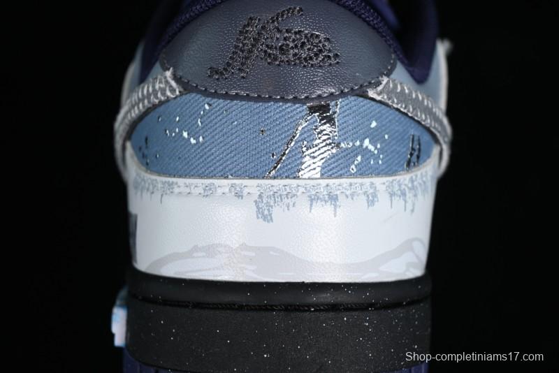 Nike Dunk Low Panda Prank Surf Fishing SB Strap Low-Top Casual Sneakers - FV8106-181