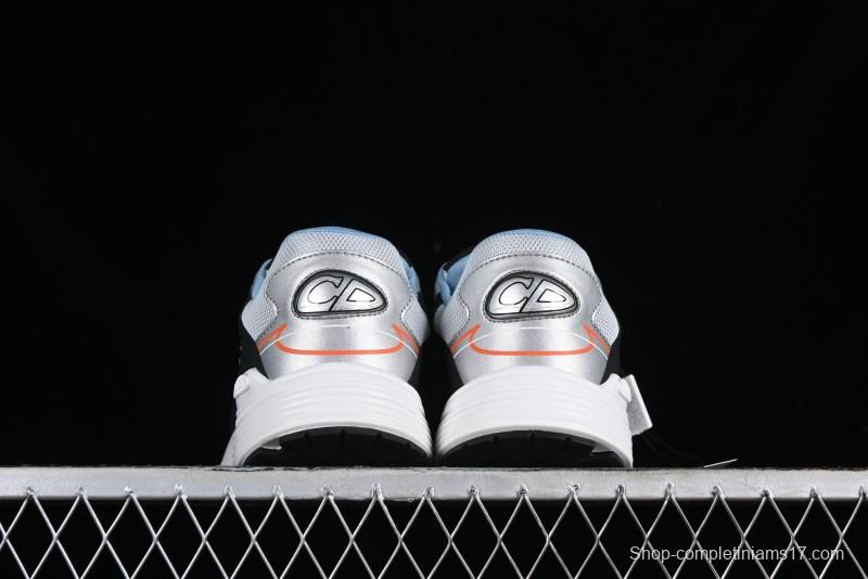 Dior B30 Sneakers with Reflective CD30 Logo and Lightweight Rubber Sole - CD30