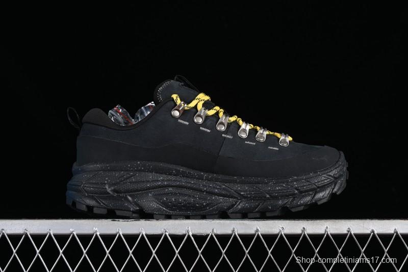 HOKA ONE ONE Tor Summit Low-Top Running Shoes with Geometric Cushioning for Stability and Traction - 1147952 BBLC