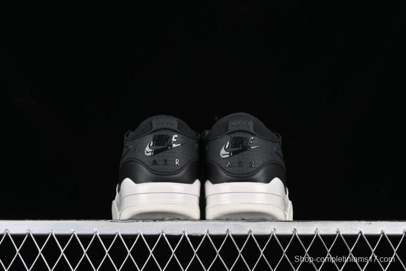 Nike Air Jordan 4 Remastered Sneakers in Black, Light Bone, and Dark Gray - FQ7939-001