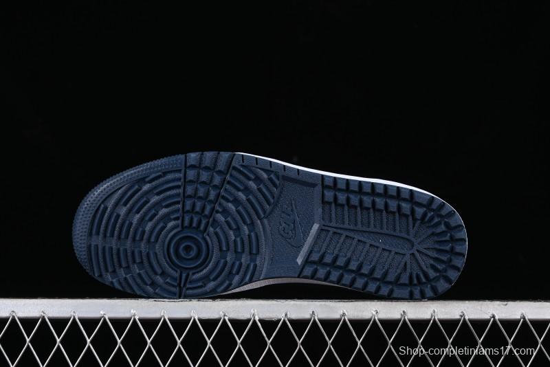 Nike Air Jordan 1 Low Golf Shoes Navy Blue - DD9315-115