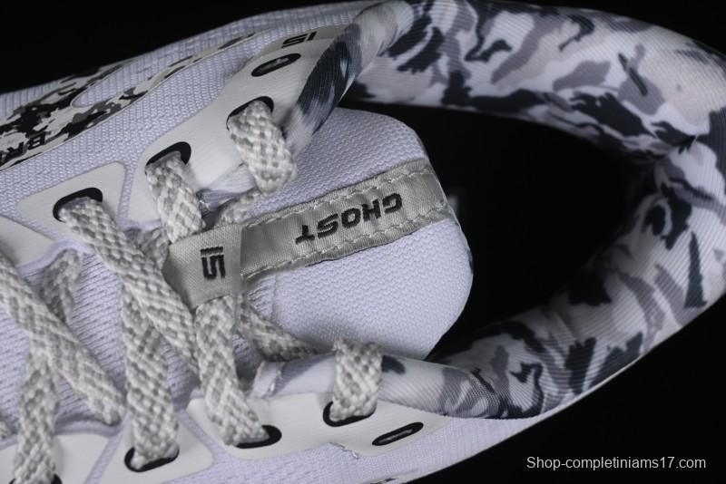 Brooks Ghost 15 Running Shoes with DNA LOFT V2 Cushioning and Breathable Air Mesh - 1103931D149