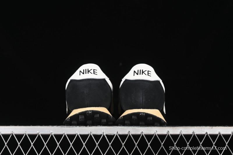 Nike Stussy Roshe Run LD-1000 Comfortable Versatile Non-Slip Durable Waffle Low-Top Casual Running Shoes - HM0950-001