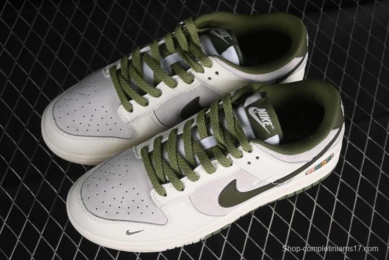 Nike SB Dunk Low Gucci Collaboration Anniversary High-End Custom Sneakers - KK1888-002