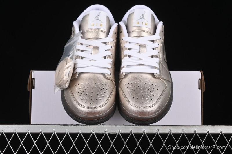 Nike Air Jordan 1 Low Retro Basketball Shoes Platinum - HQ3529-099