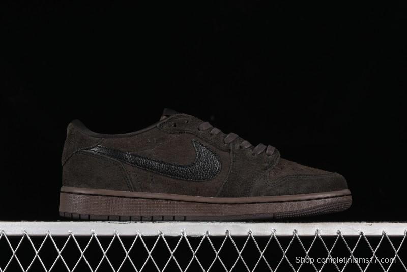 Nike Travis Scott x Air Jordan 1 Low OG Retro Sneakers - DM7866-202