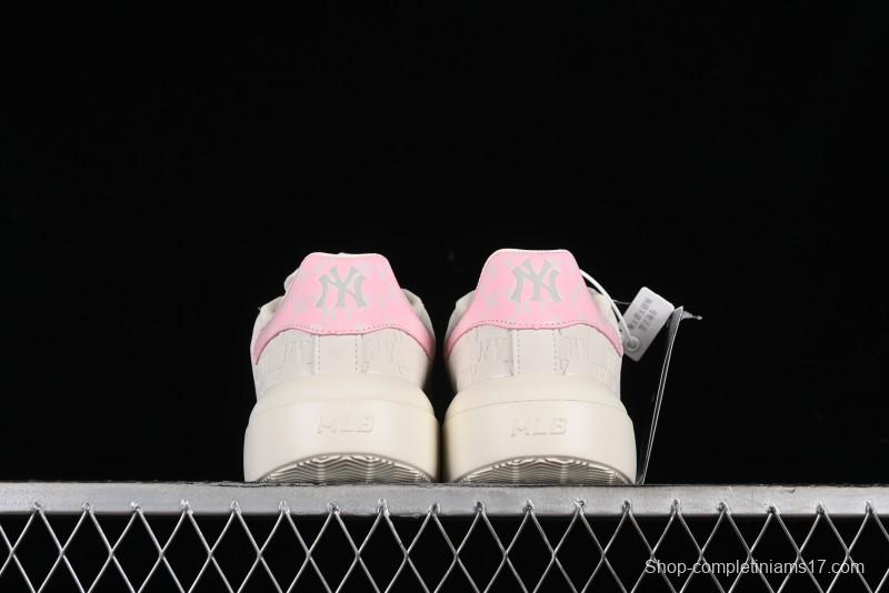 New York Yankees MLB Bigball Chunky Embo Monogram Platform Sandals - 3ASXEMN4N50PKS