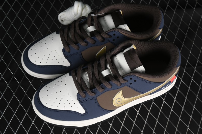 Nike SB Dunk Low Black Myth Wukong Colorway Low-Top Casual Skateboarding Shoes - MU0232-369