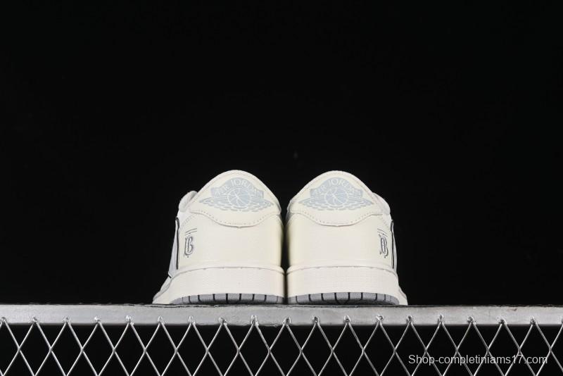 Nike Travis Scott x Fragment Design x Air Jordan 1 Low OG SP AJ1 Low Top Casual Sneakers - DM7866-022