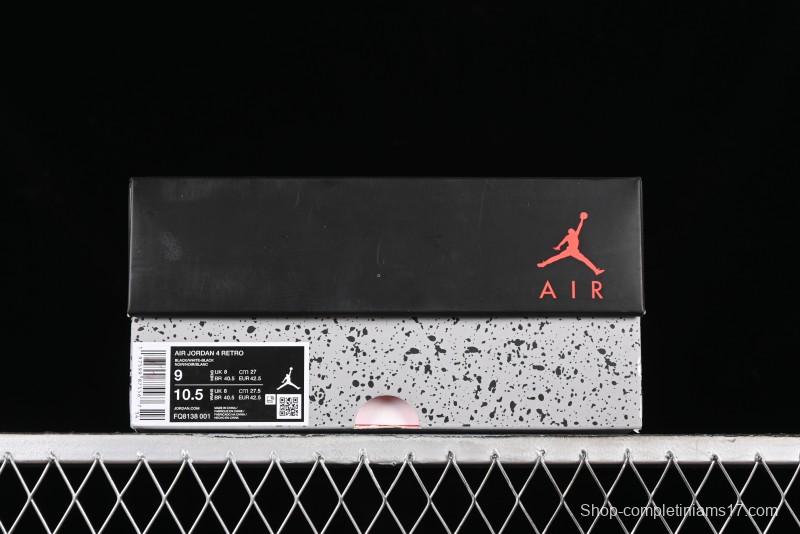 Nike Air Jordan 4 Retro White Thunder - FQ8138-001