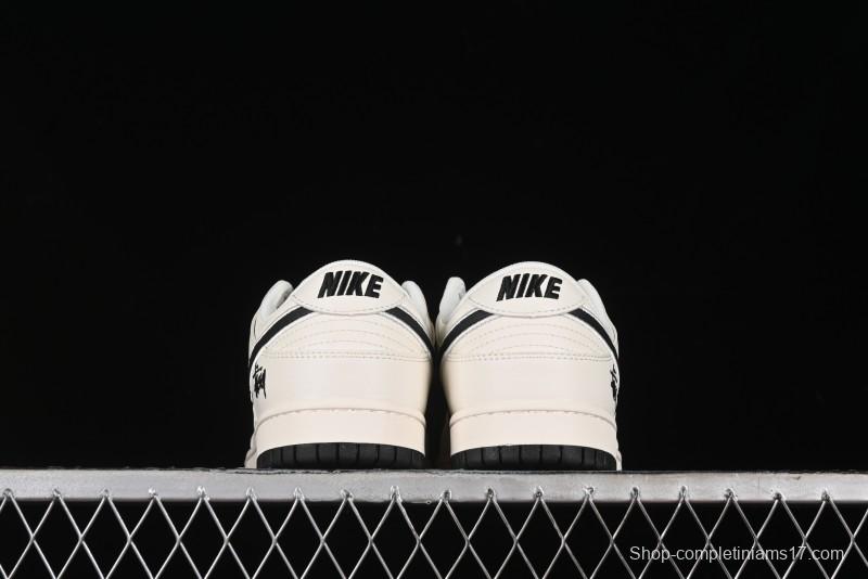 Nike SB Dunk Low Stussy Anniversary Custom Low-Top Casual Sneakers - SJ2068-283