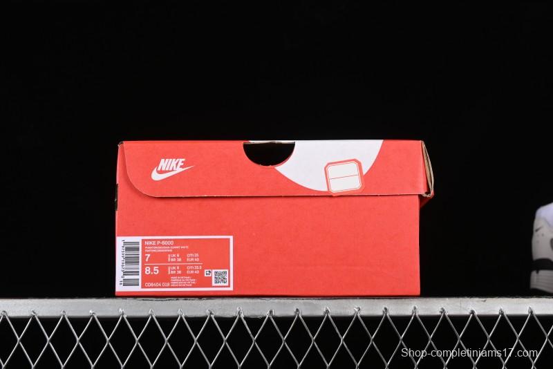 Nike P-6000 Prm Retro Casual Sneakers with Lightweight Design - CD6404-018