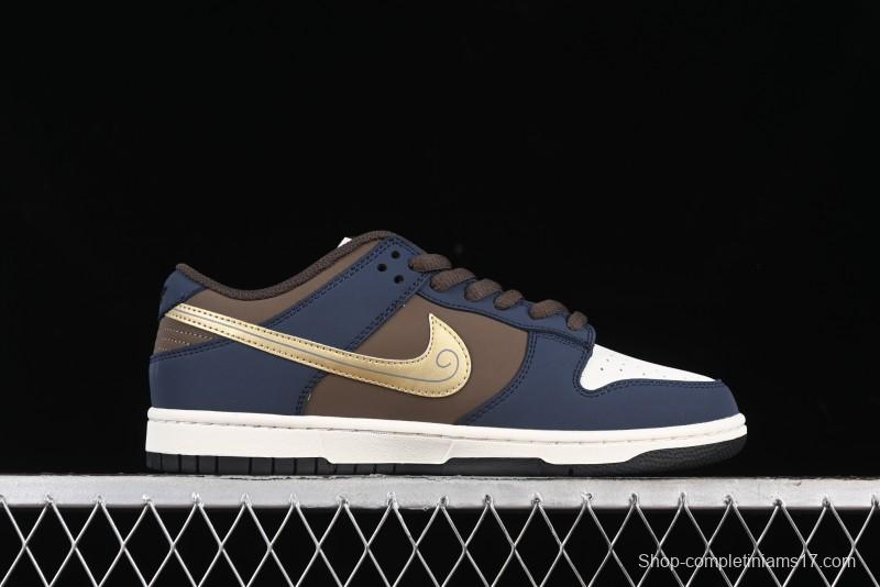 Nike SB Dunk Low Black Myth Wukong Colorway Low-Top Casual Skateboarding Shoes - MU0232-369