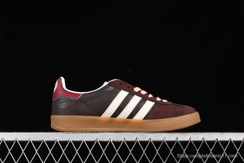 Adidas Originals Gazelle Indoor Retro Casual Anti-Slip Wear-Resistant Low-Top Sneakers - JP5671