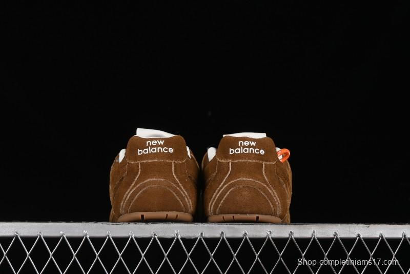 Miu Miu x New Balance 530 Low-Top Retro Running Shoes with Deconstructed Design - 38165