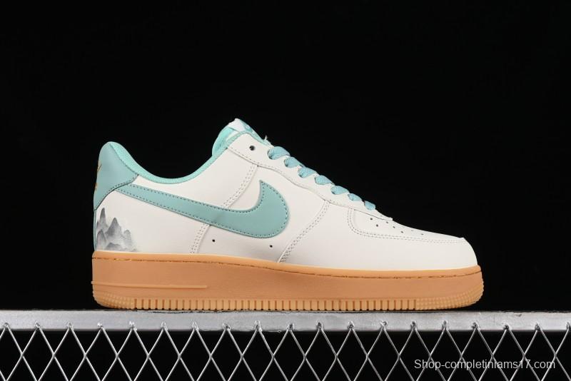 Nike Air Force 1 '07 Low Green Hill Casual Sneakers - XC2351-550