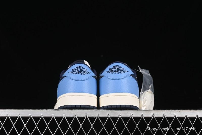 Nike Air Jordan 1 Low OG "Obsidian" Basketball Shoes - CZ0790-400