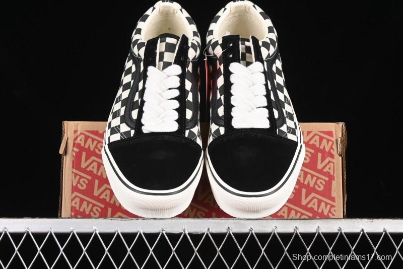 Vans Old Skool 36 Checkerboard Low-Top Canvas Sneakers - VN000D7ZY28
