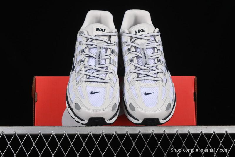 Nike P-6000 Prm Retro Casual Sneakers with Lightweight Design - CD6404-018