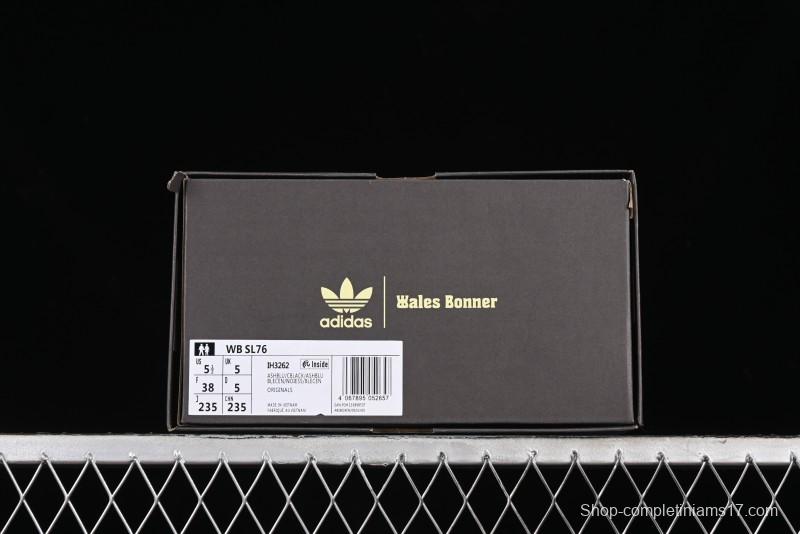 Adidas Wales Bonner Originals SL 76 IH3262 Low-Top Casual Sneakers with Football Style - IH3262
