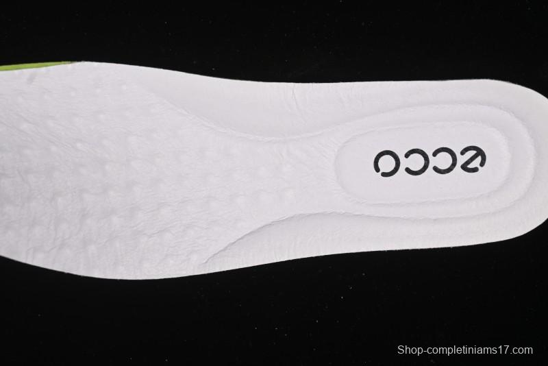 ECCO 2024 New Fashion Simple Versatile Genuine Leather White Sneakers - 61881301002