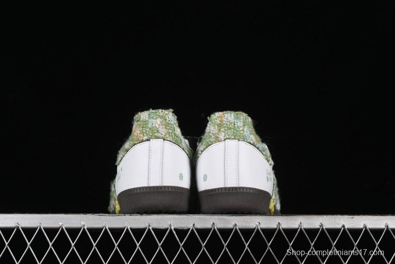 Adidas Originals Samba OG Low-Top Casual Sneakers with Panda Mischief Design - B75806