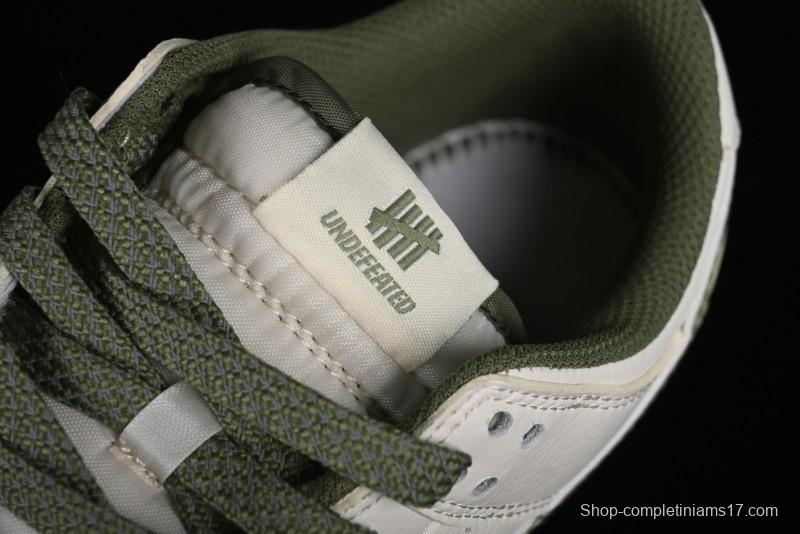 Nike SB Dunk Low UN Collaboration - Letter Green Anniversary High-End Custom Low-Top Casual Skate Shoes - BB2699-211