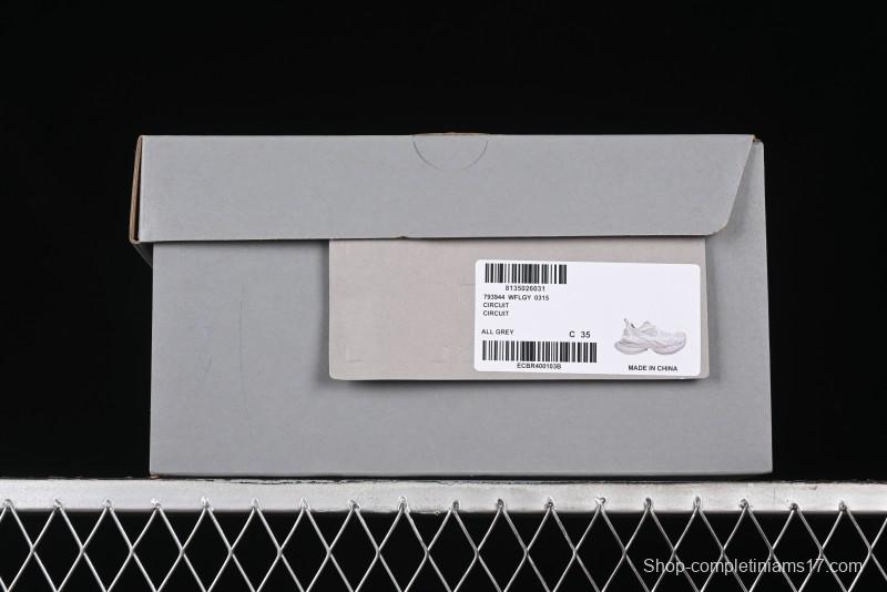 Balenciaga Circuit Lightweight Distressed Print Round Toe Fashion Casual Shoes - WFLGY0315