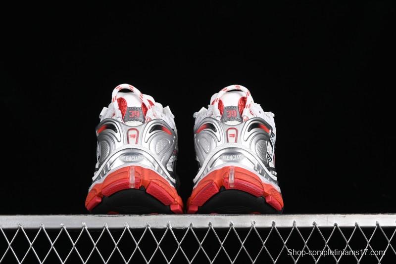 Balenciaga Runner Kith Four Color Retro Casual Sneakers - W3RMU9016