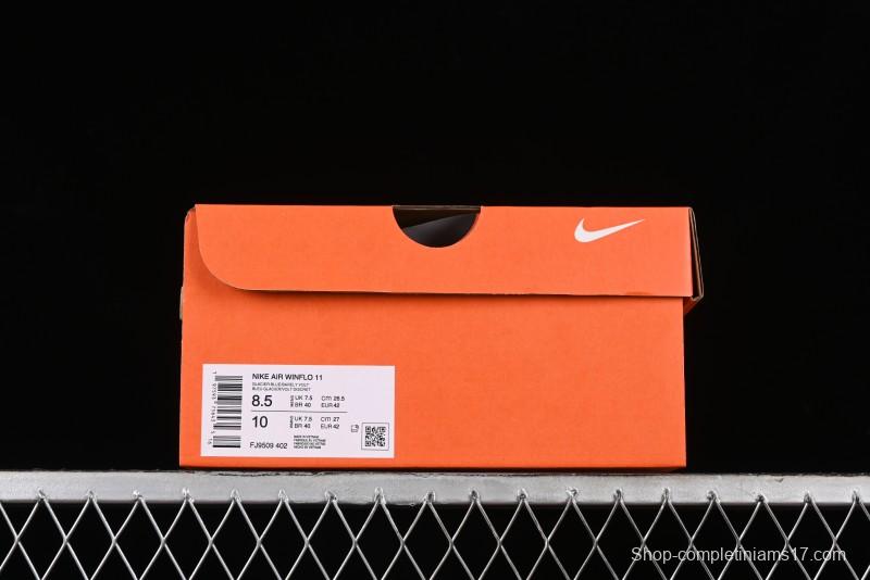 Nike Zoom Winflo 11 Moon Mesh Breathable Casual Running Shoes with Cushioning - FJ9509-402