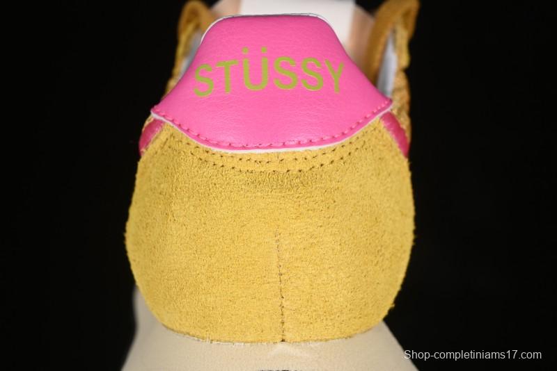 Stussy x Nike Roshe Run LD-1000 Comfortable Versatile Non-Slip Durable Waffle Low-Top Casual Running Shoes - FQ5369-700