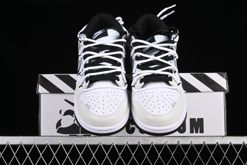 Nike Dunk Low SB Special Mission Camo Navy Black White Purple Grey Skateboarding Shoes - DD1391-100