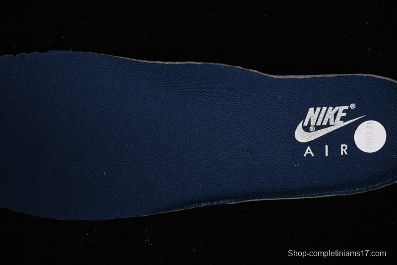 Nike Undefeated x Air Force 1 Low Casual Sneakers in Dark Blue Hemp with Reflective Details - UT2023-205