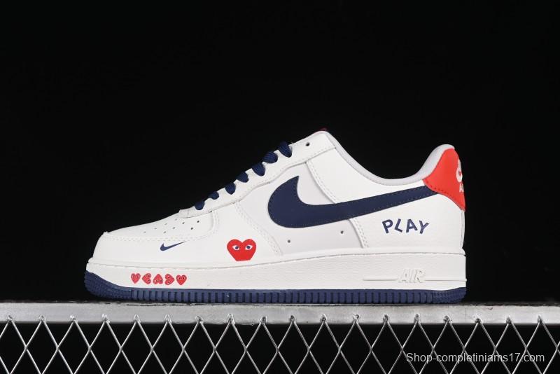 Nike Air Force 1 '07 Low CDG Play Sneakers - KK1988-001
