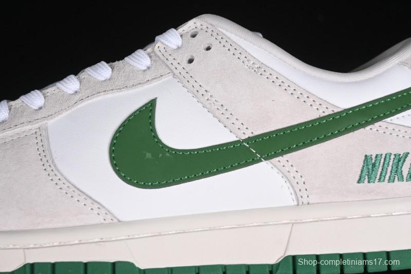 Nike SB Dunk Low Anniversary Customized Casual Sneakers with Green Swoosh - KK1888-013