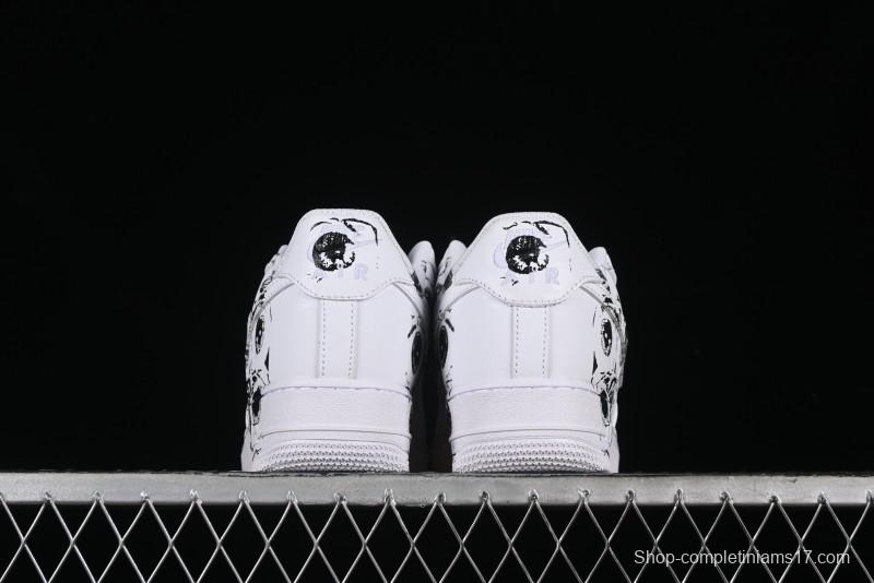 Comme des Garcons Shirt x Supreme x Nike Air Force 1 '07 Low Top Casual Sneakers - 923044-100