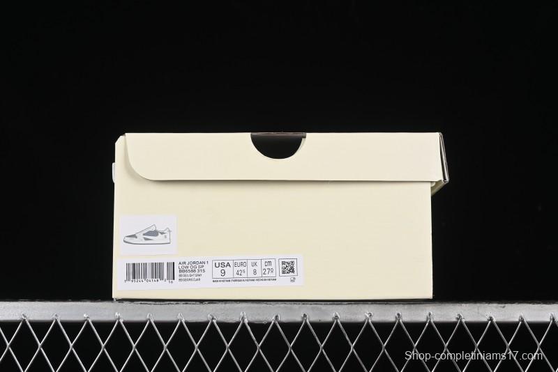 Nike Travis Scott x Fragment Design x Air Jordan 1 Low OG SP Casual Sneakers - BB6588-31