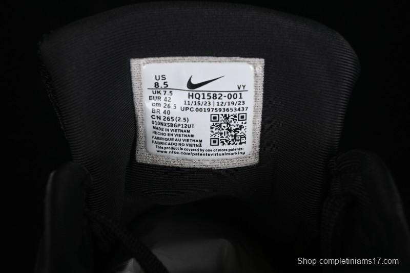 Nike Runtekk Run Retro Low-Top Running Shoes with Cushlon Midsole and Anti-Slip Design - HQ1582-001