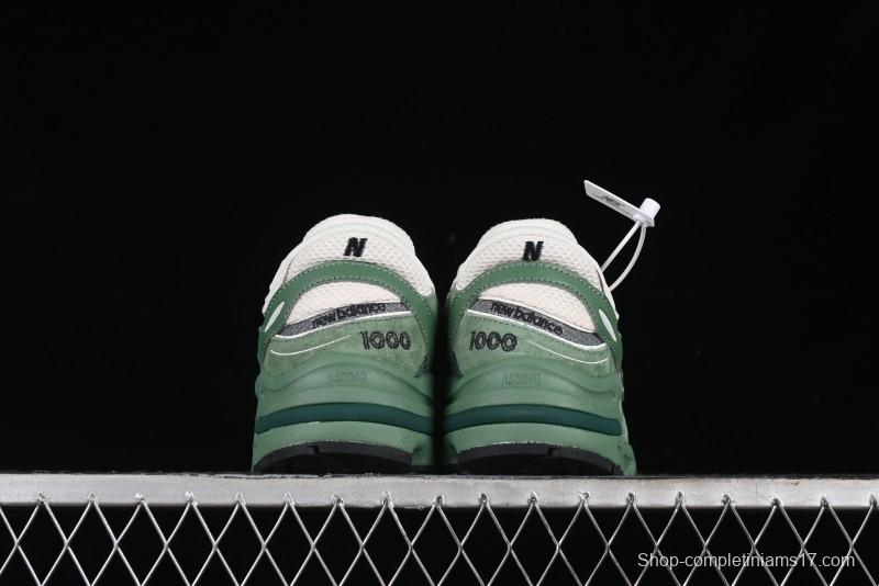 New Balance 1000 Series Retro Dad Style Low-Top Casual Running Shoes - M1000MA