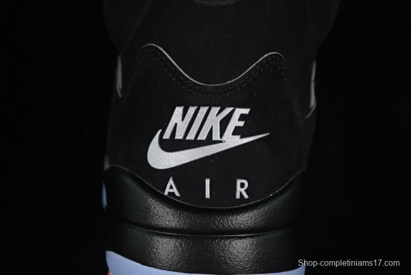 Nike Air Jordan 5 Retro Black Metallic Reimagined Basketball Shoes - HF3975-001