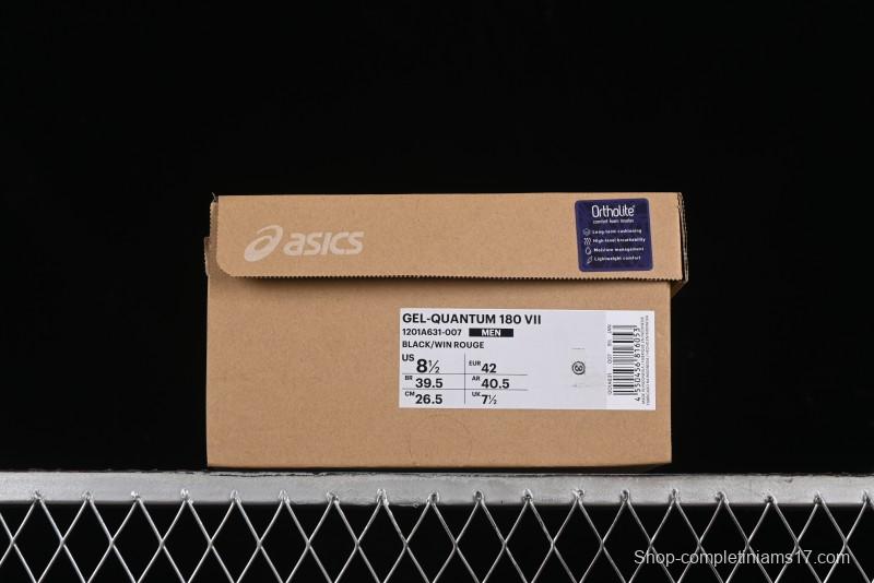 Asics Gel-Quantum 180 VII Retro Breathable Casual Shoes with Cushioning for Men - 1201A631-007