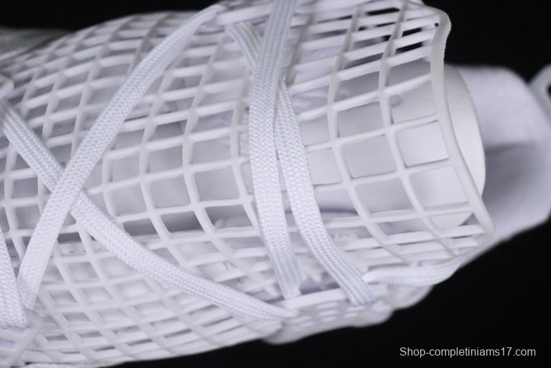 Nike Air Jordan 4 Retro Basketball Shoes with Net Design - FV7251-107