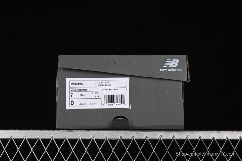 New Balance 1000 Series Retro Dad Style Low-Top Casual Running Shoes - M1000MA