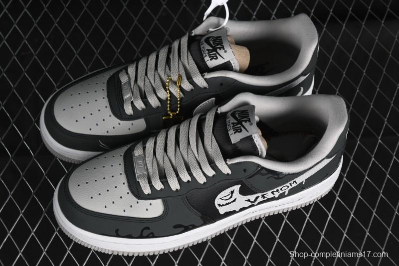 Nike Air Force 1 '07 Low "Venom Ⅱ" Marvel Series Casual Sneakers - CW6718-777